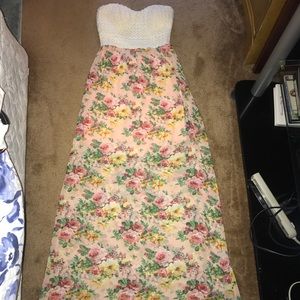 Trixxi Floral Maxi Dress